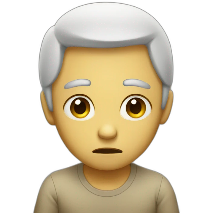 Sad emoji