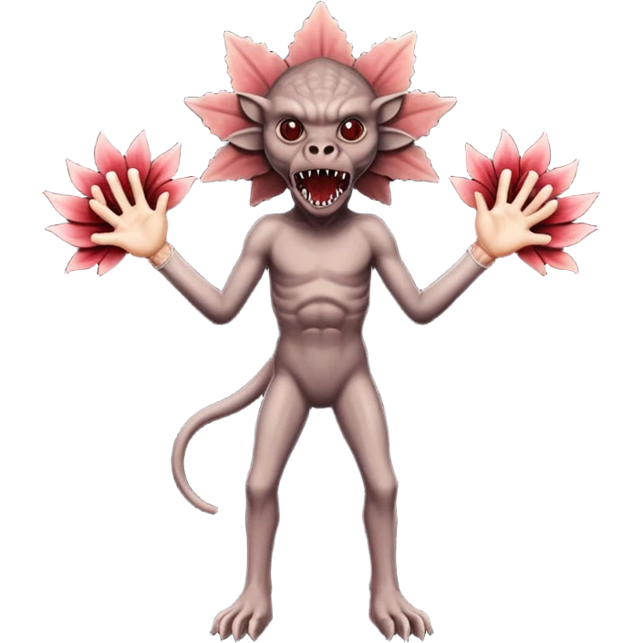 Demogorgon from stranger things emoji