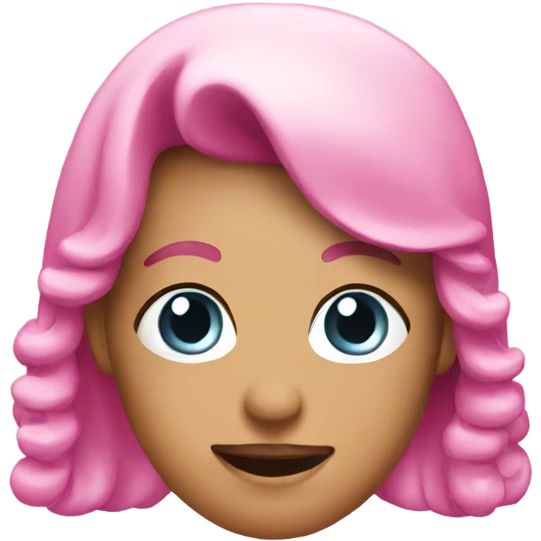 pink Christmas emoji