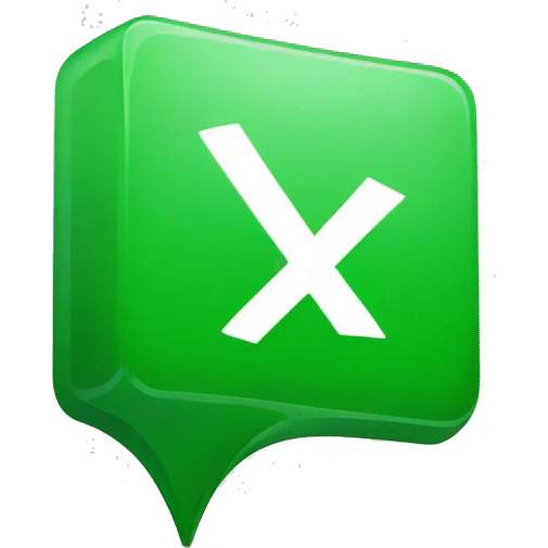 simple green check mark icon emoji