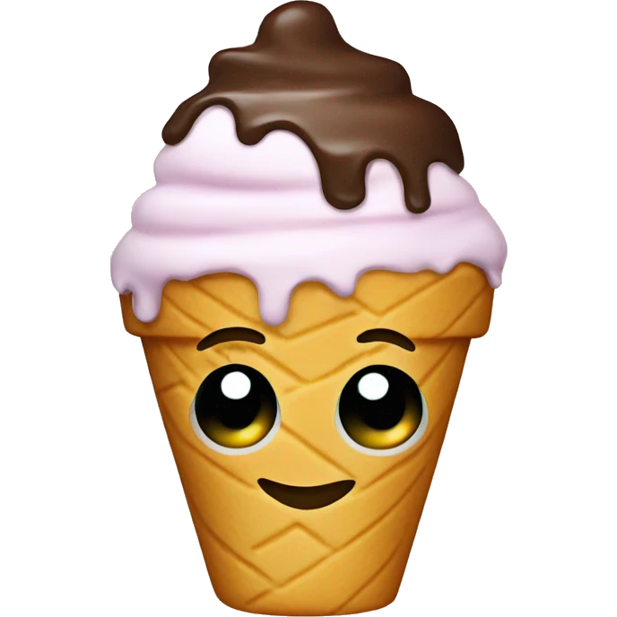 Ice cream fries emoji