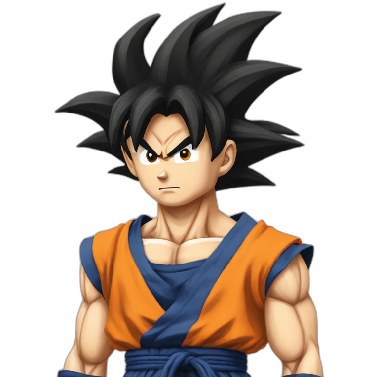 goku super sayan emoji