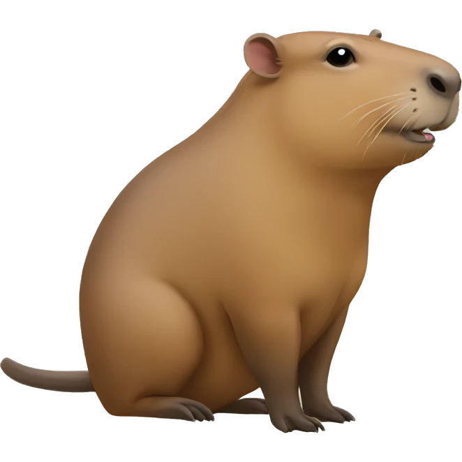 Capybara emoji