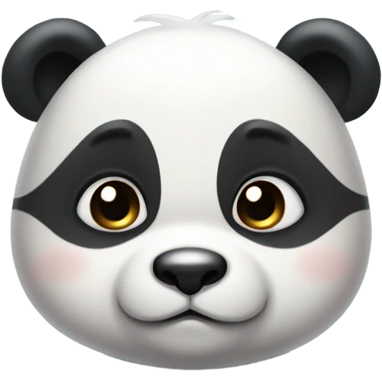 Sad baby panda emoji