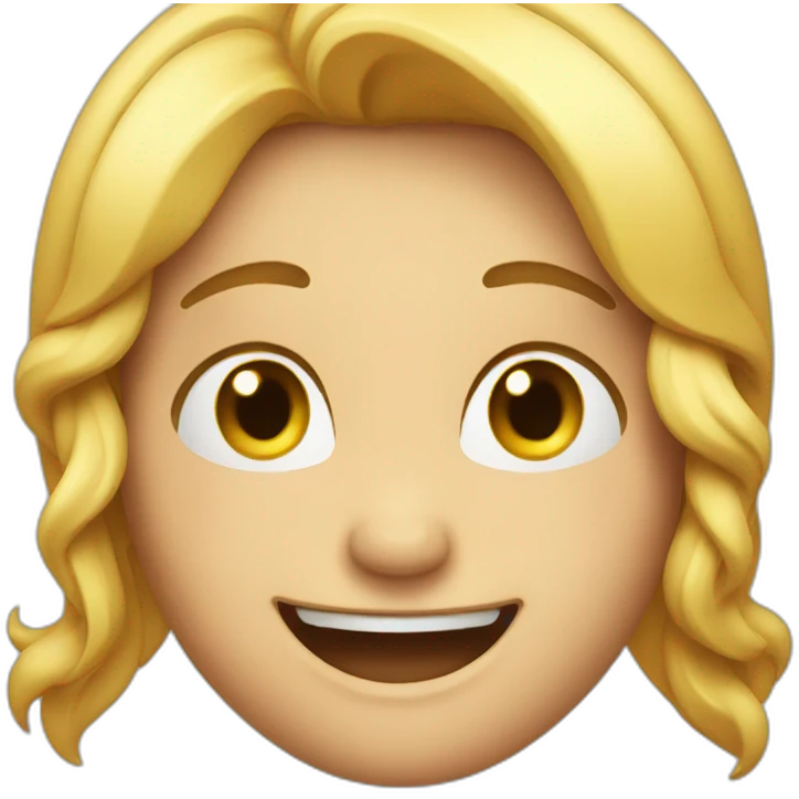 wonderfully happy face emoji