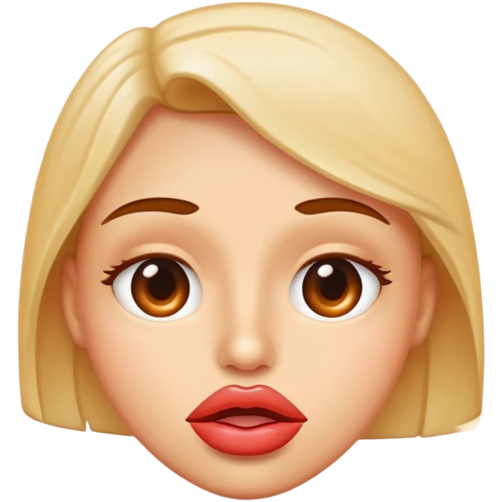thirsty face emoji