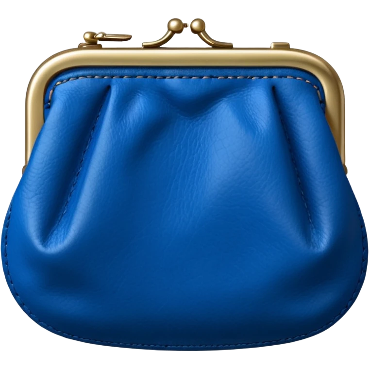 sac à  pièces bleues emoji