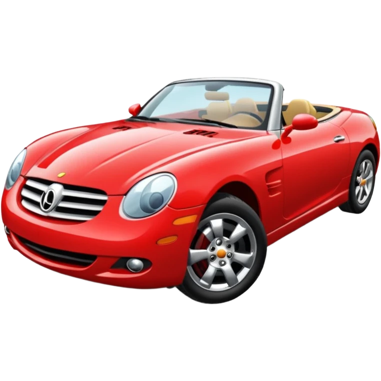voiture decapotable emoji