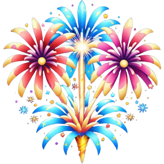 fireworks emoji