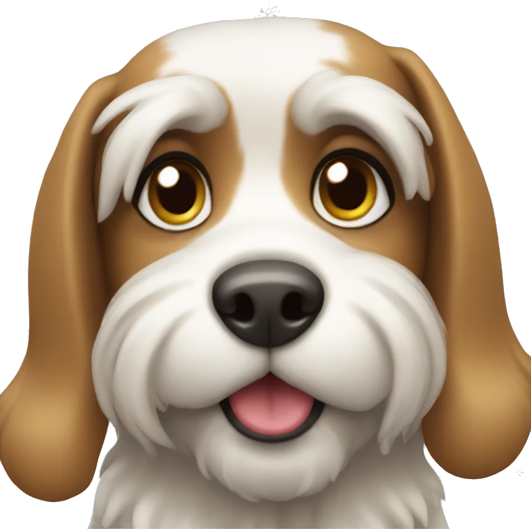 christmas dog emoji