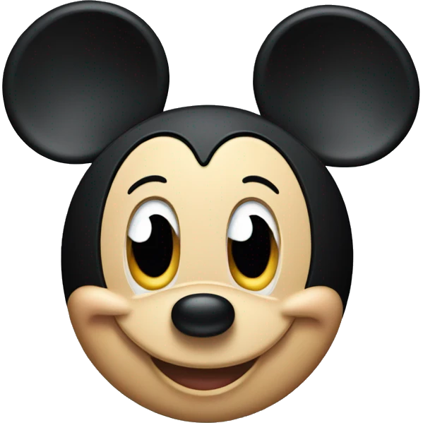 Mickey Mouse emoji