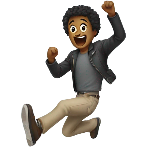 Jump emoji