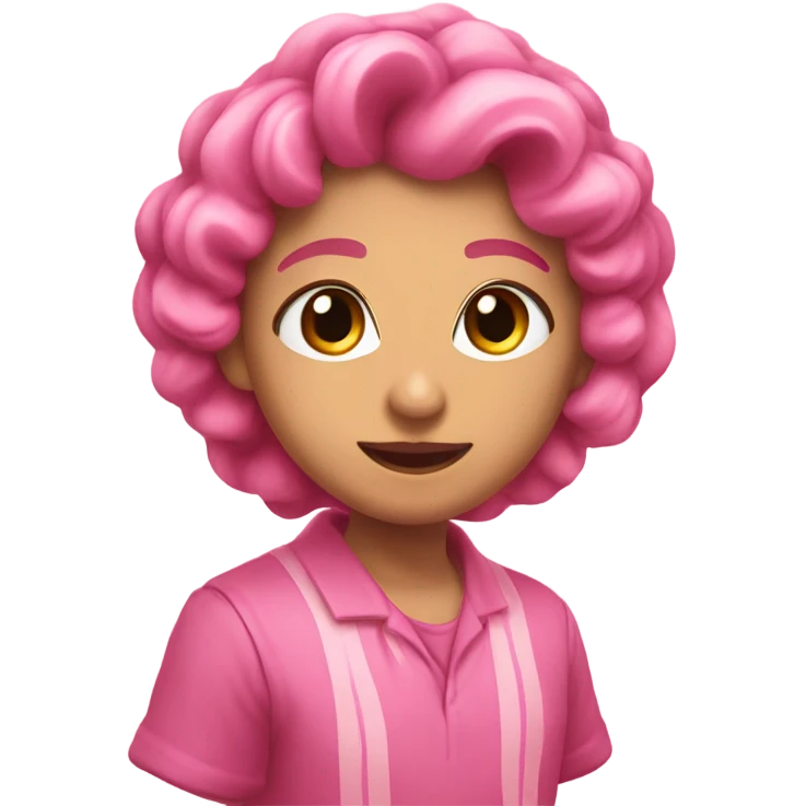 Moño rosa  emoji