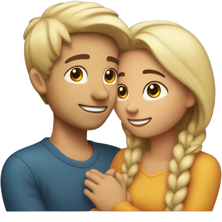 Two lovers  emoji