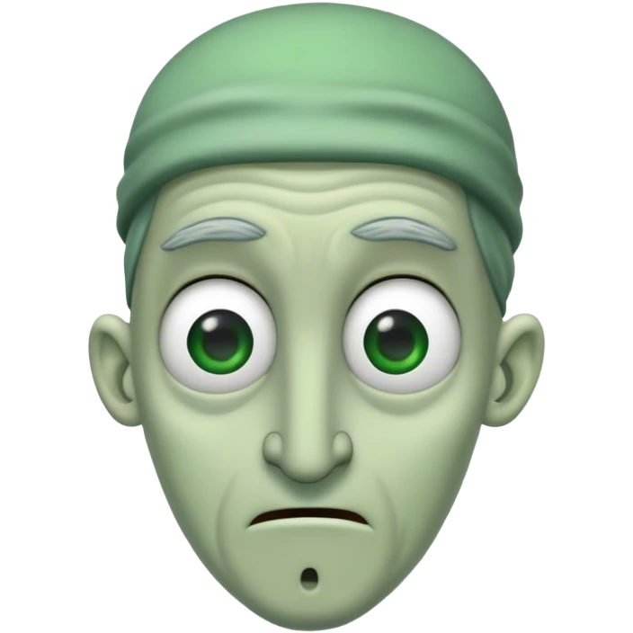 Handsome squidward emoji