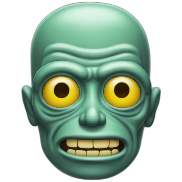 alien from the simpsons emoji