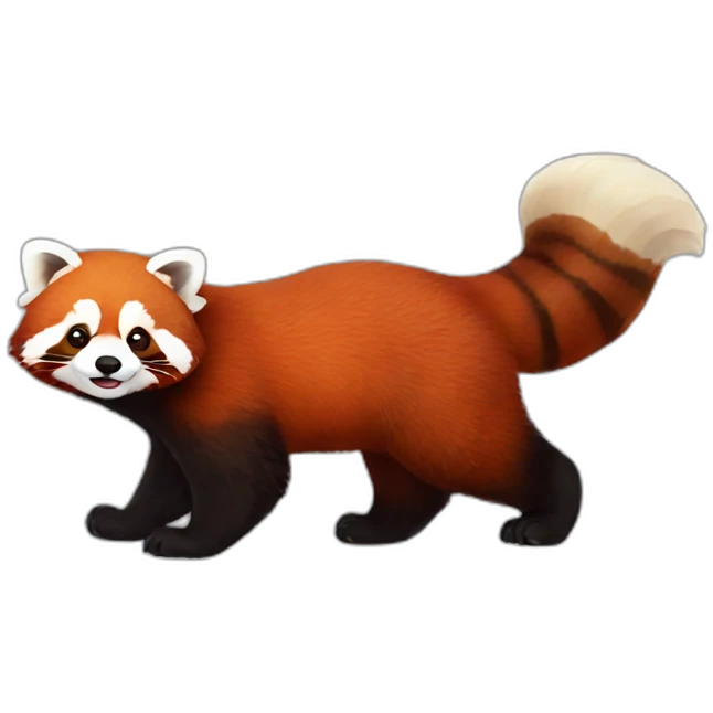 Red panda emoji