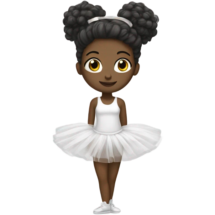 olive  tutu white girl emoji
