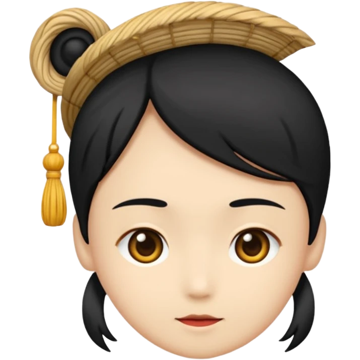 生成一个中八台球球子的表情包 emoji