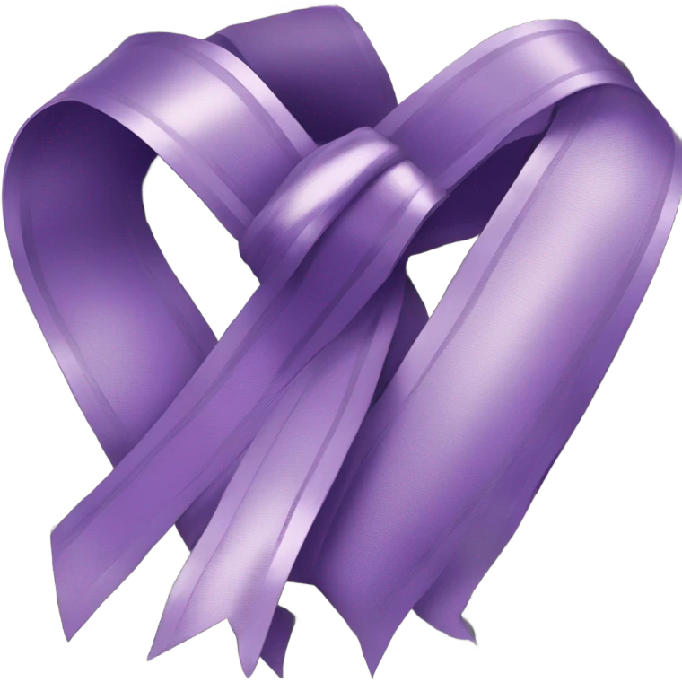 purple ribbon wrapped in money emoji