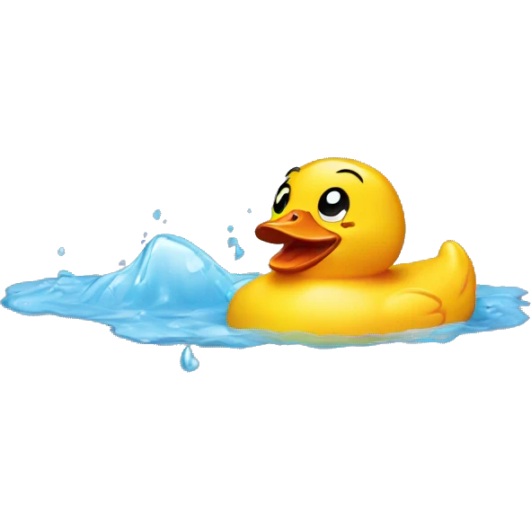 rubber duck crying emoji