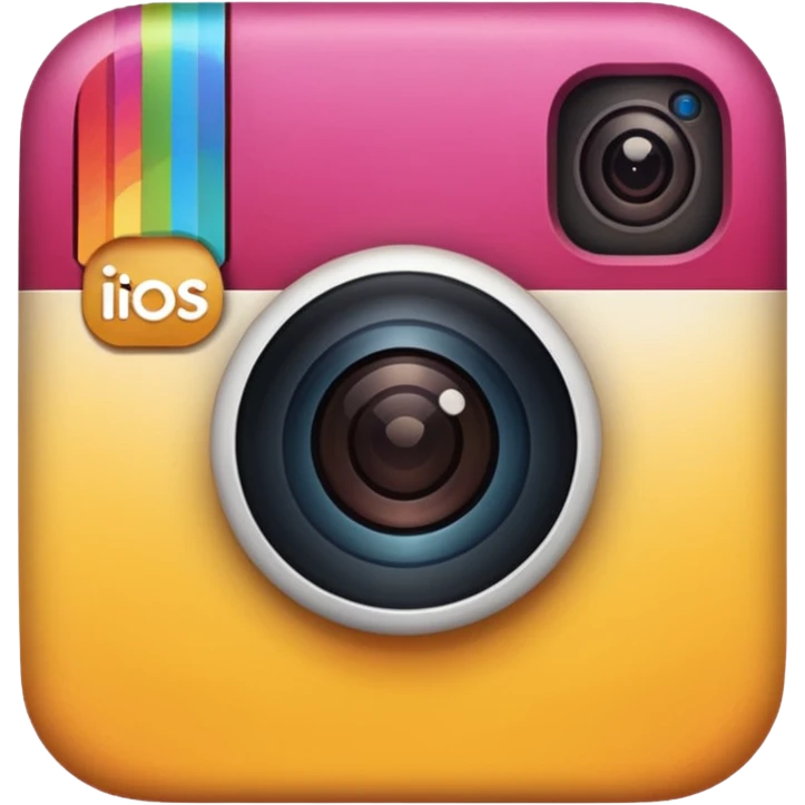 Instagram logo emoji