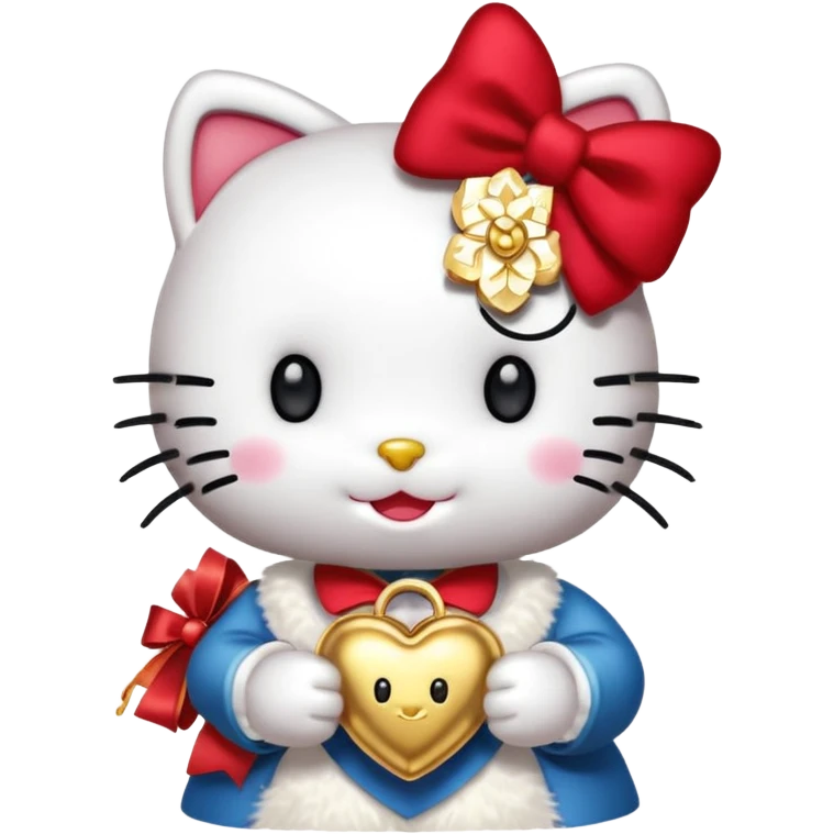 hello kitty lucky emoji