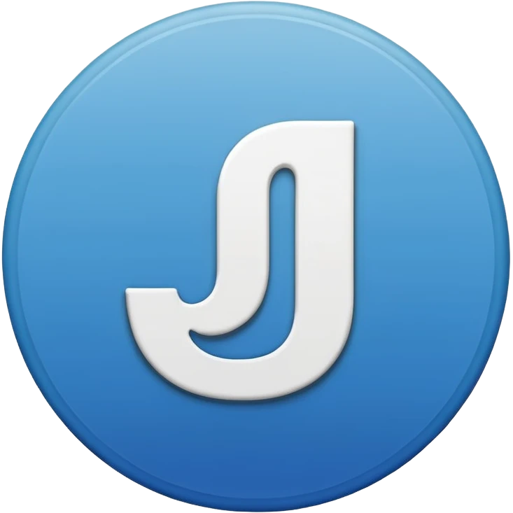 Haceme una j en un círculo  emoji