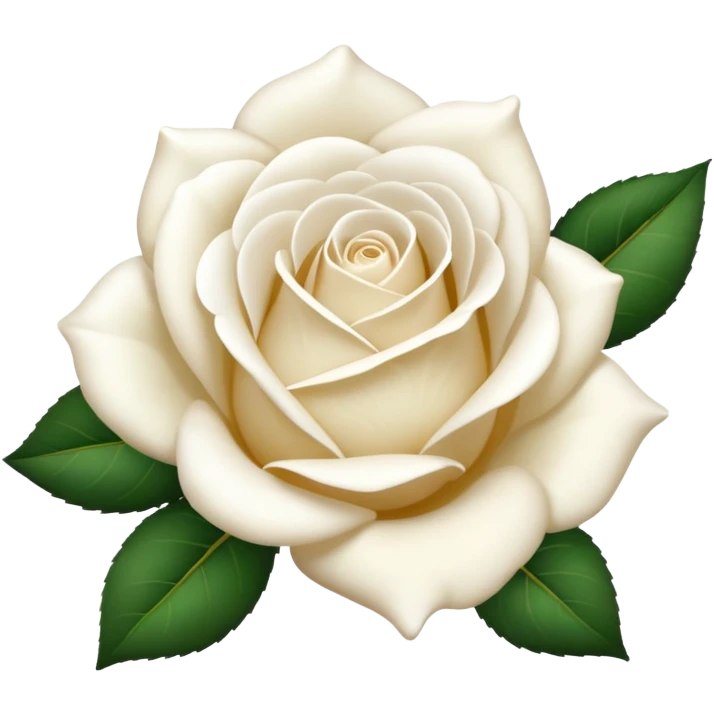 white roses only emoji