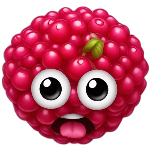 Rasberry emoji