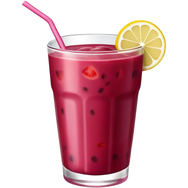 Strawberry açaí lemenoade  emoji