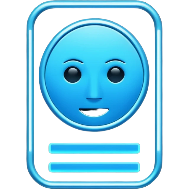 RFID signal sensor iphone style emoji no face...  emoji