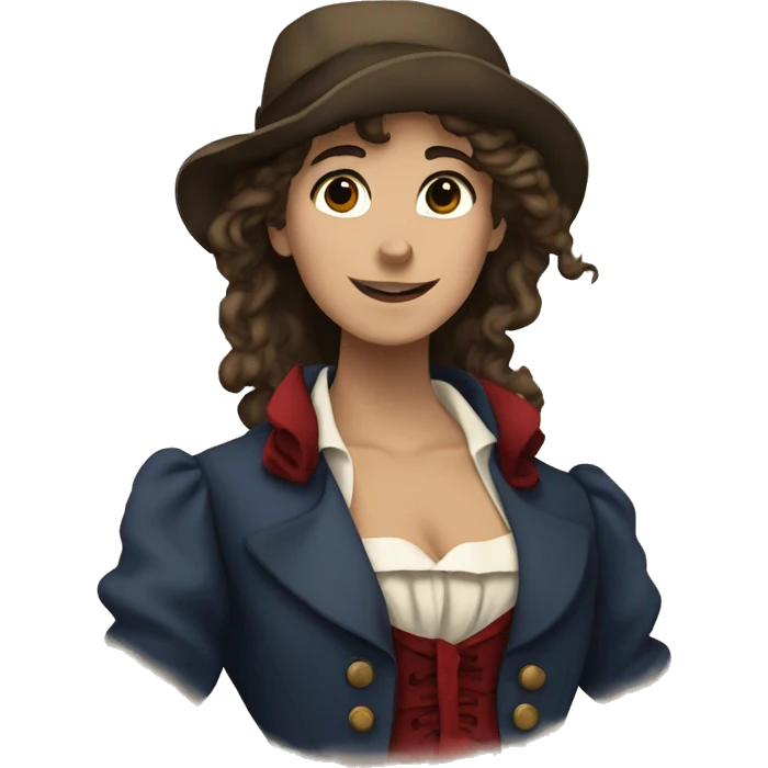 Eponine in Les Miserables the musical emoji