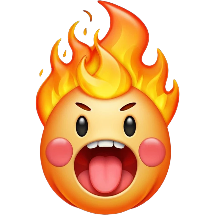 👅🔥 emoji