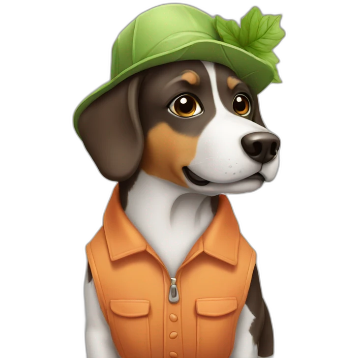 gardener dog emoji