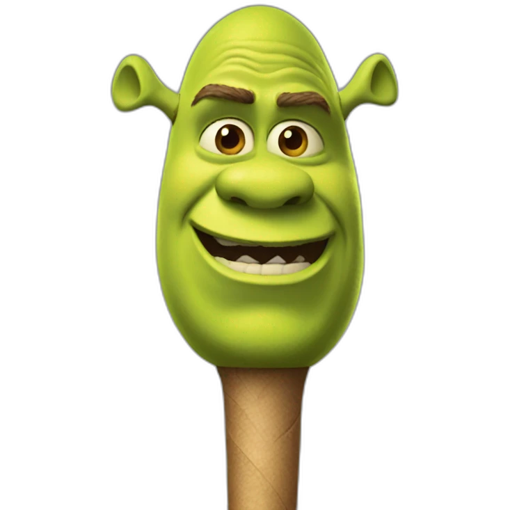 shrek stick emoji