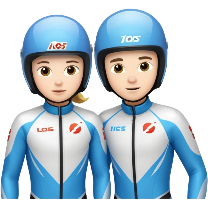 doubles olympic luge emoji