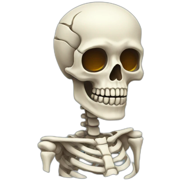 skeleton  emoji