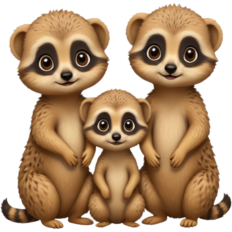 Baby meerkats emoji
