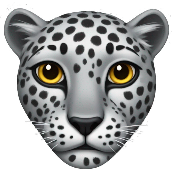 grey leapord emoji