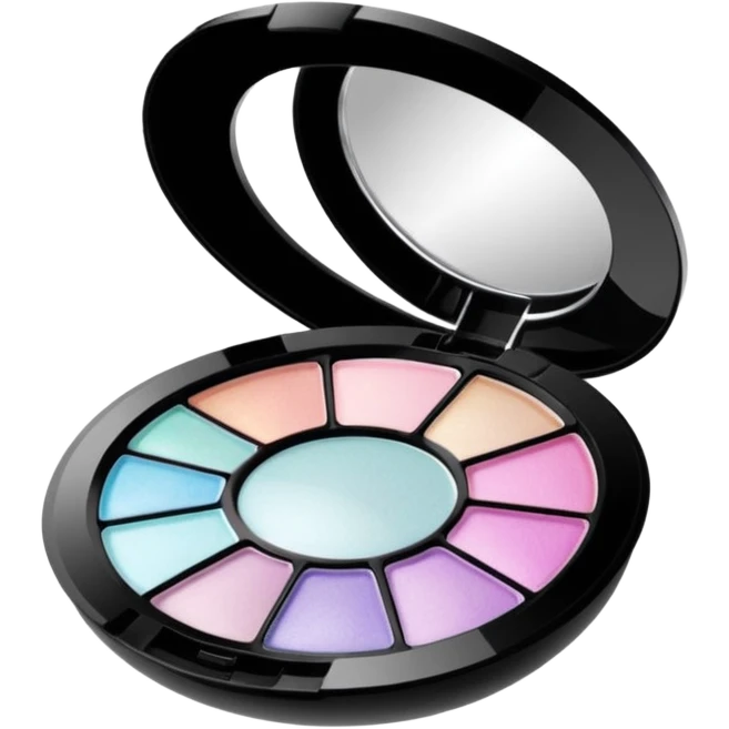 Make up kit nyx shell design emoji