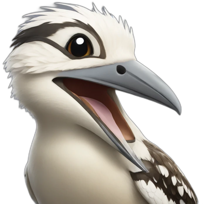 kookaburra laughing  emoji