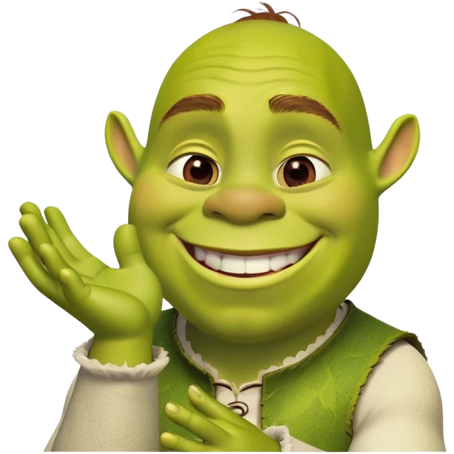 Аплодирующий шрек emoji