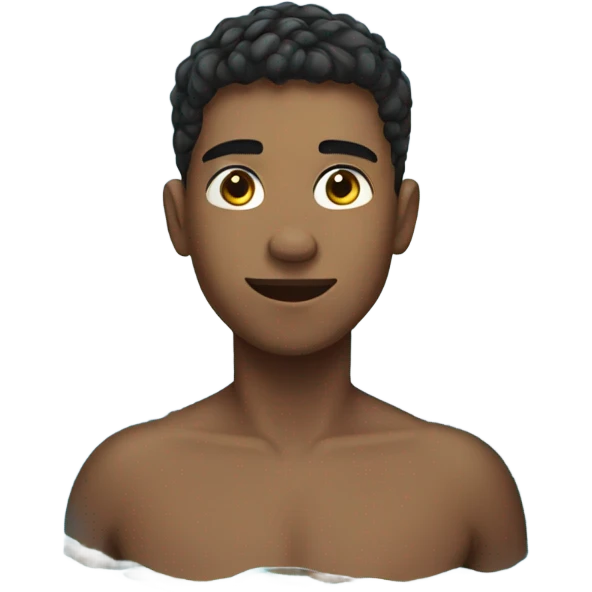 young man swimming emoji