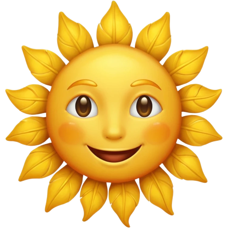 Happy Sun emoji