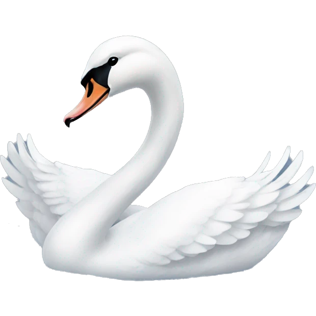White swan emoji
