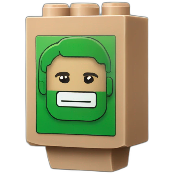 WhatsApp brick lego emoji