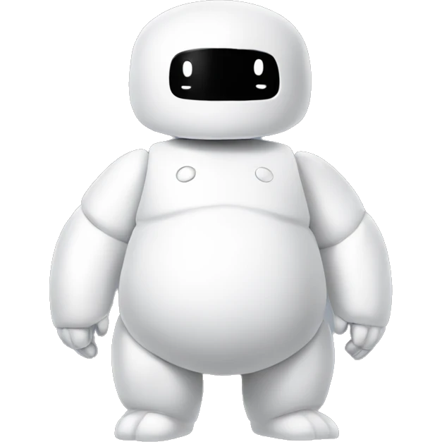 Chibi baymax emoji