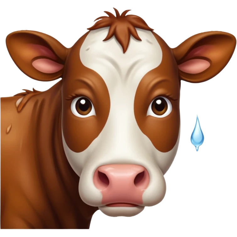 cow crying 500x500 emoji