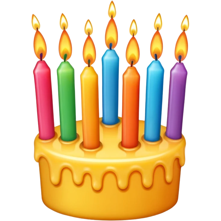 birthday candles emoji